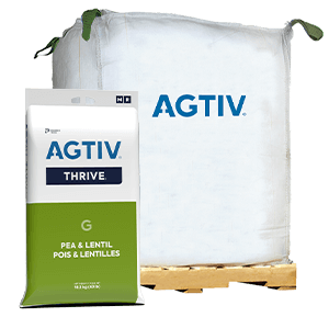 AGTIV® THRIVE™ P PEA & LENTIL packaging