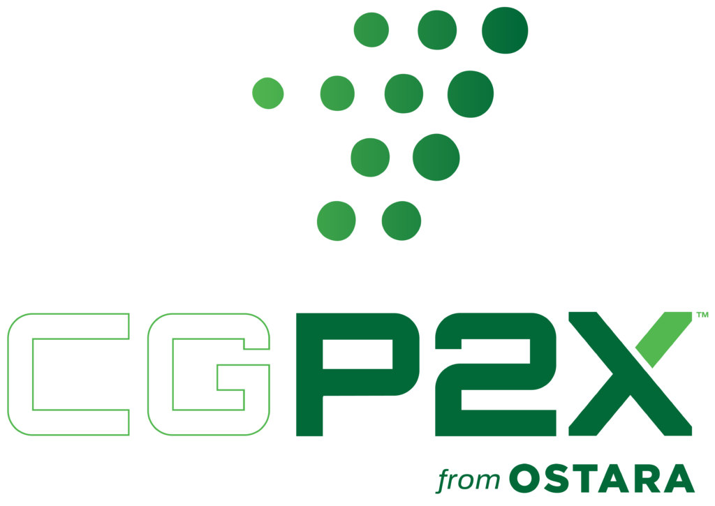 CG P2X from Ostera logo RGB logo